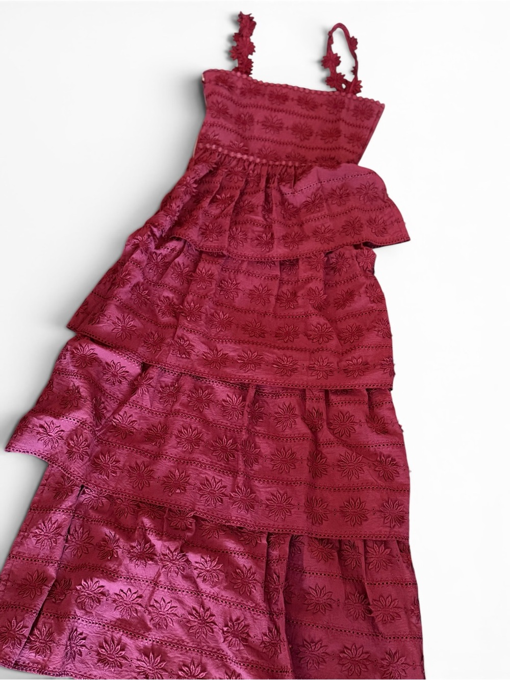 Saylor Wine Krystie Maxi Dress - Picture 2 of 6